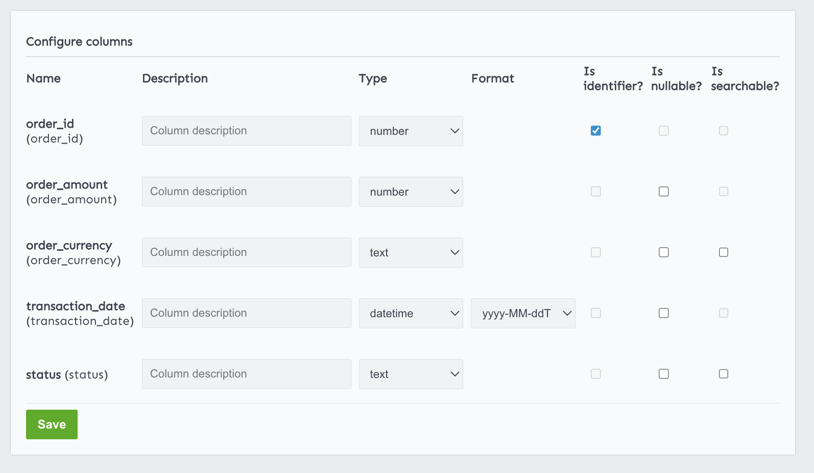 column-configuration